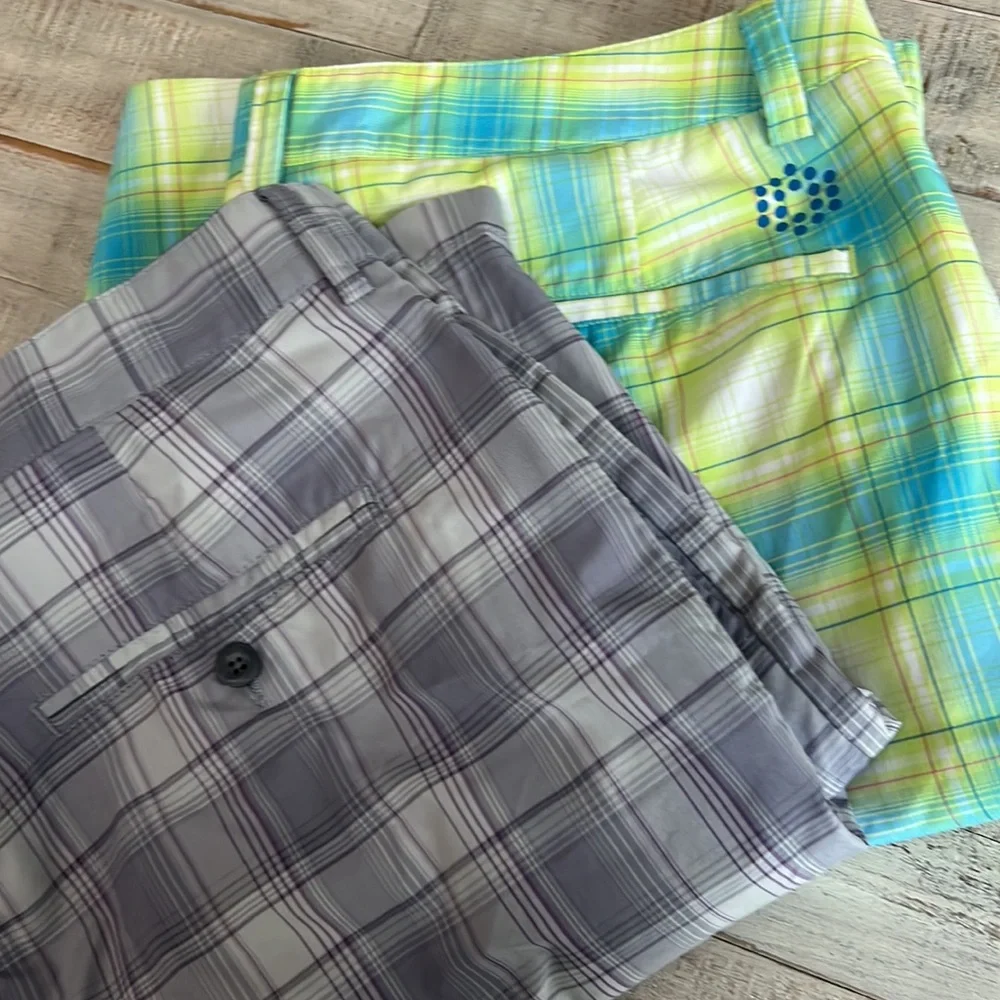 2 Men’s Golf Shorts Bundle of 2 Pairs PUMA & PRO TOUR Preloved Size 38 - Picture 2 of 10